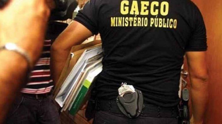 Agentes do Gaeco fazem parte da Operação Erga Omnes que cumpre 22 mandados de busca e apreensão nas residências de dois juízes estaduais do Rio de Janeiro. Foto: Reprodução 