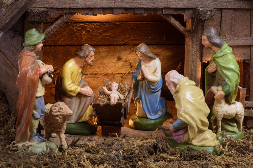 No Natal, numa humilde manjedoura em Belém, nasce Jesus! / GB Imagem