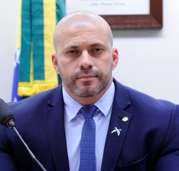 Deputado Daniel Silveira não recebeu mandado da oficial de Justiça do STF - Cleia Viana/Câmara dos Deputados