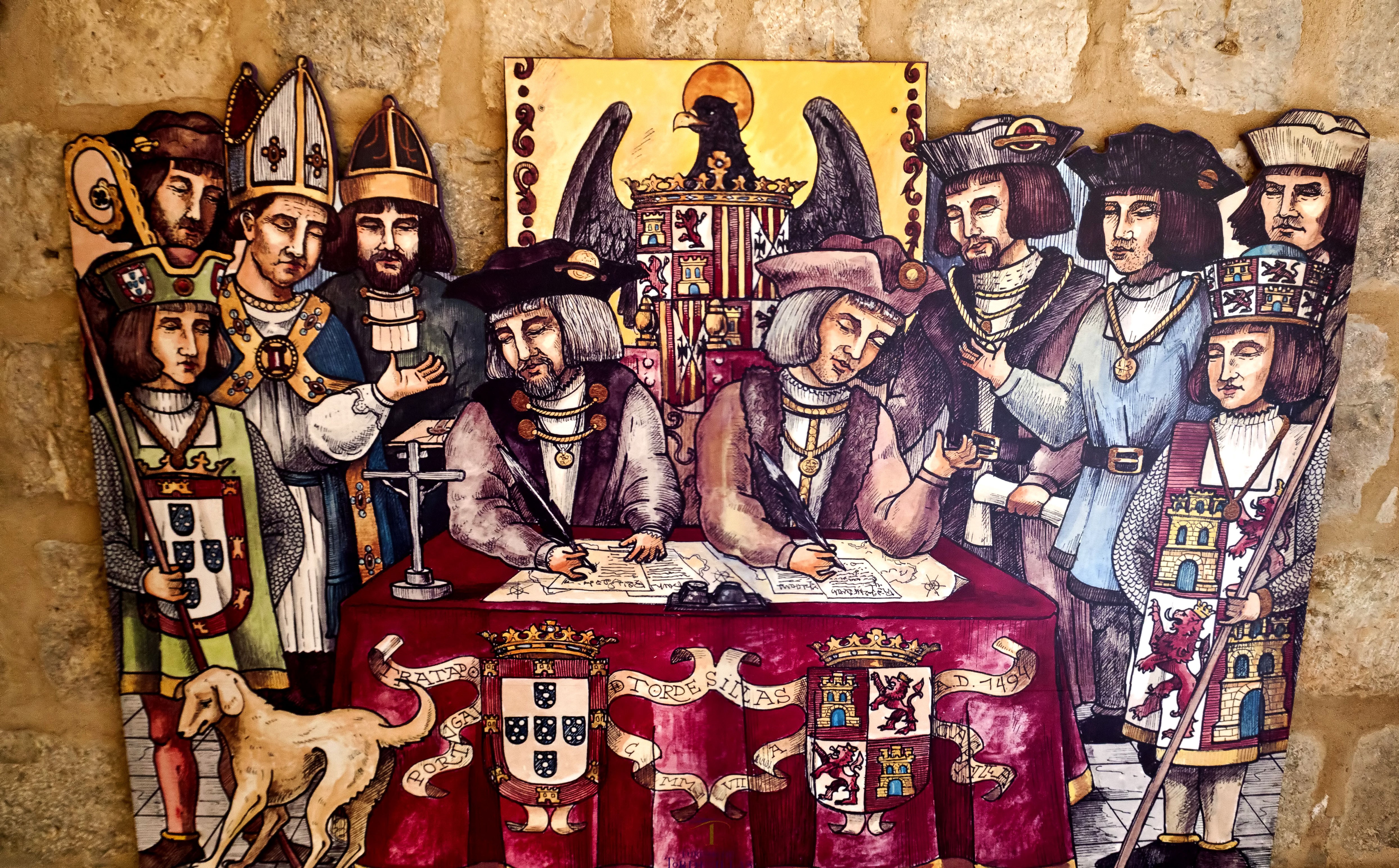 No ano de 1493, o Papa Alexandre VI editou a bula que causou a maior polêmica entre Portugal e Espanha / Arquivo GB Imagem