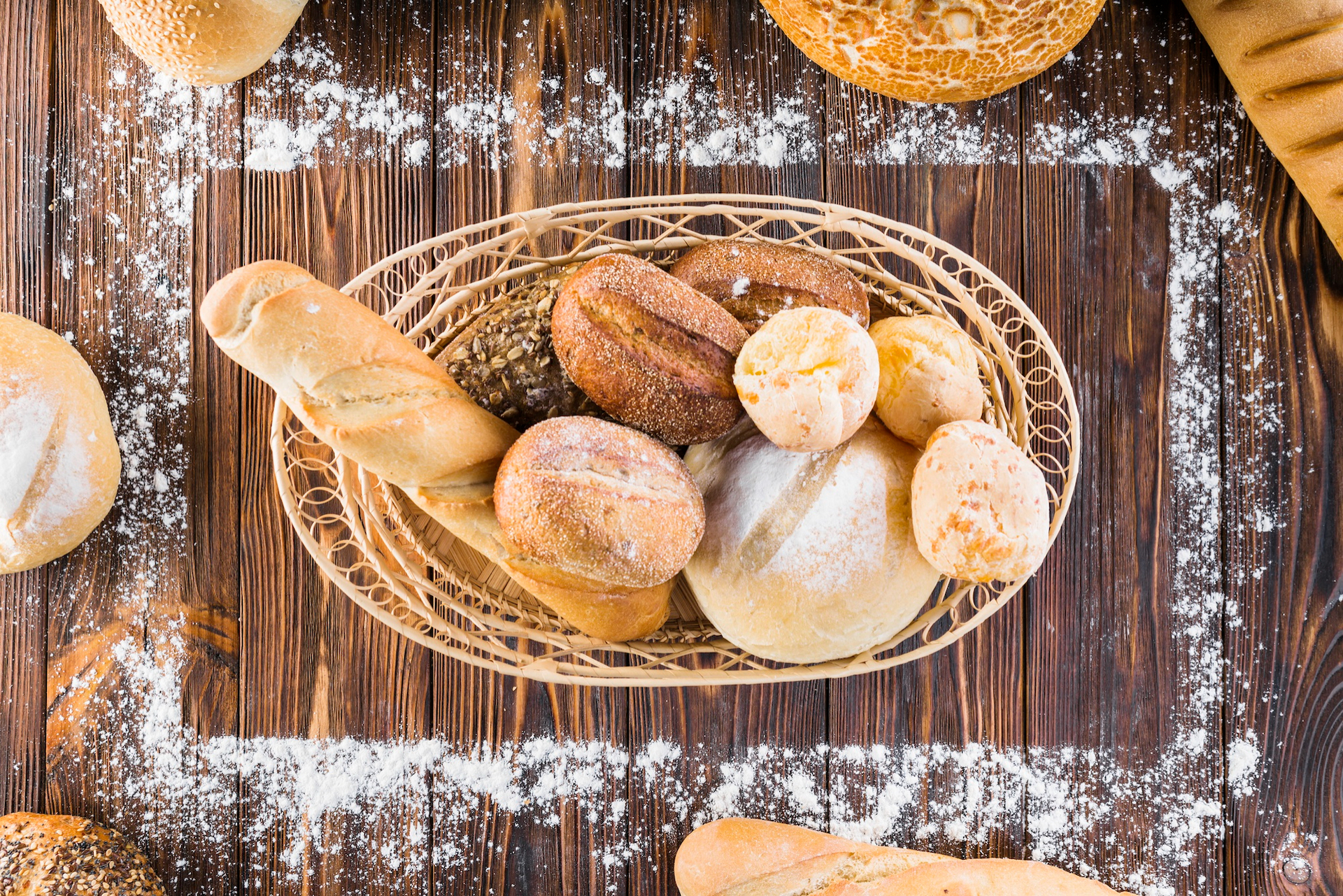 O pão é um dos alimentos mais antigos do mundo. Extremamente versátil, pode ser preparado de infinitas maneiras tendo as farinhas com principal ingrediente / GB Imagem