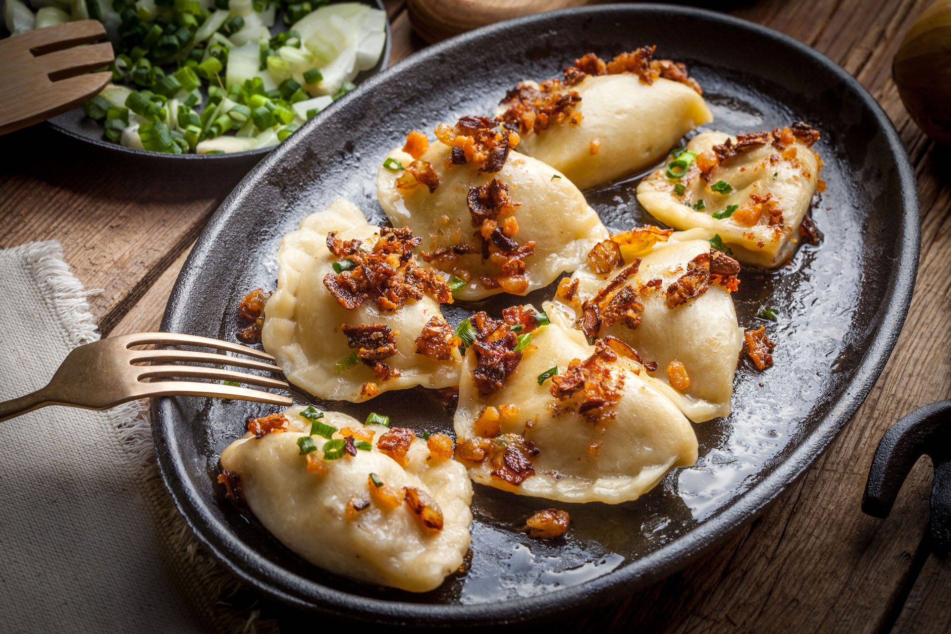 Dumplings podem ser preparados com vários recheios a partir da mesma massa. Simplesmente delicioso!/GB Imagem