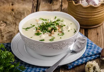 A Sopa de Couve Flor é opção para aquela refeição no final da noite / GB Imagem 
