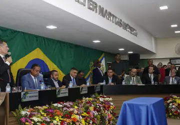 Com discurso de mudança Irineu Nogueira tomou posse no dia 1º de abril de 2022 - Divulgação/PMI